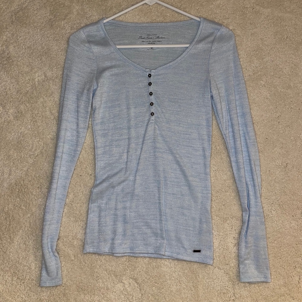 baby blue long sleeve